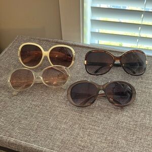 4 pairs of fashion glasses